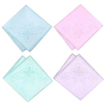 Colored Cotton Hankies
