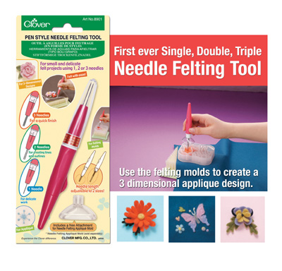 Needle Felting Tools with Seven Needles Wool Tool Applique Kit