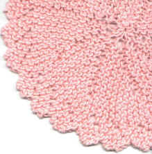 Knitted Round Dishcloth - Mielke's Fiber Arts