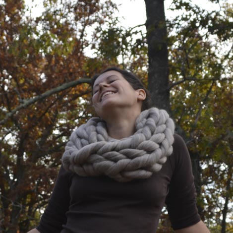 Arm Knit Cowl